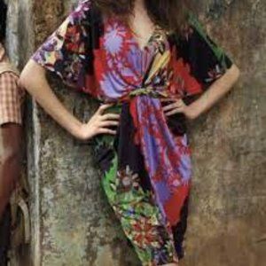Anthropologie Ranna Gill Sabatina Floral Boho Dress Women’s size XS - NEW